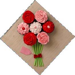 Cupcake Flower Bouquet