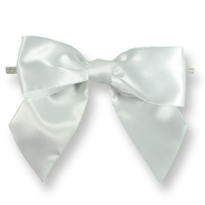Satin Bows with Twist Tie