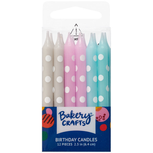 Colorful Birthday Candles