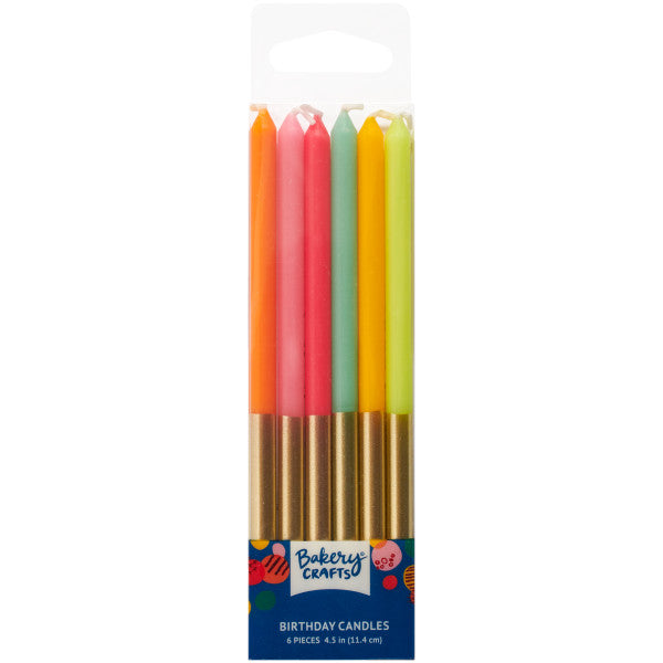 Colorful Birthday Candles