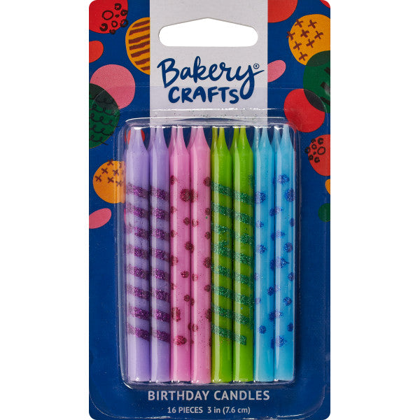 Colorful Birthday Candles