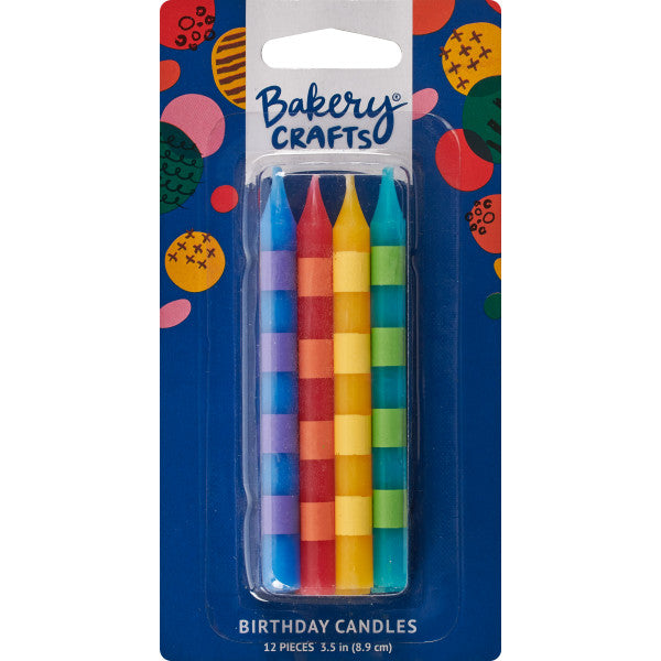 Colorful Birthday Candles