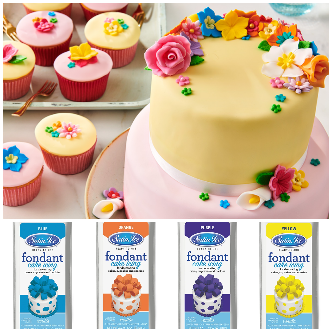 Satin Ice Fondant - 4.4 oz