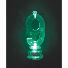 Light up number candles