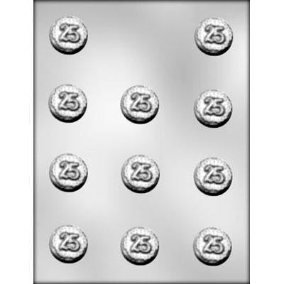 Number Chocolate Molds