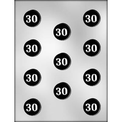 Number Chocolate Molds