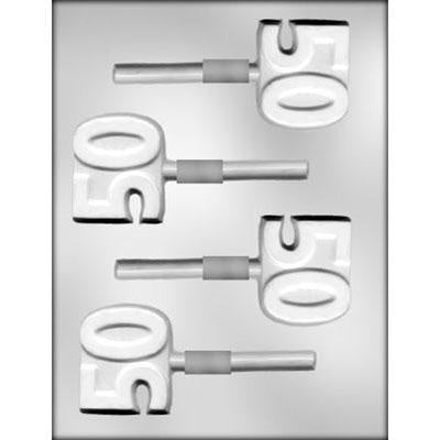 Number Chocolate Molds