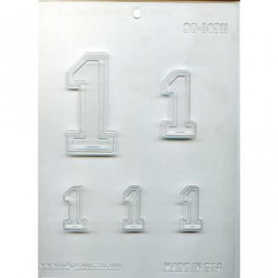 Number Chocolate Molds