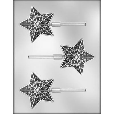 Stars Chocolate Mold