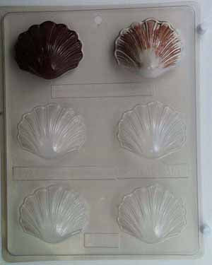 Sea Shell & Sea Life Chocolate Candy Molds
