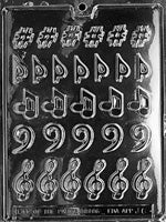 Music Chocolate Molds