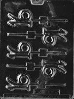 Number Chocolate Molds