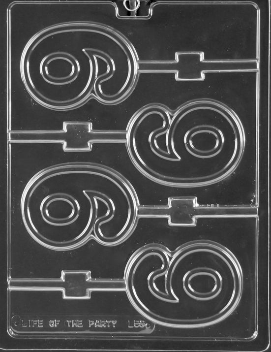 Number Chocolate Molds