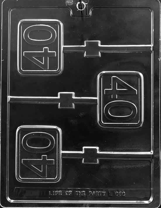 Number Chocolate Molds