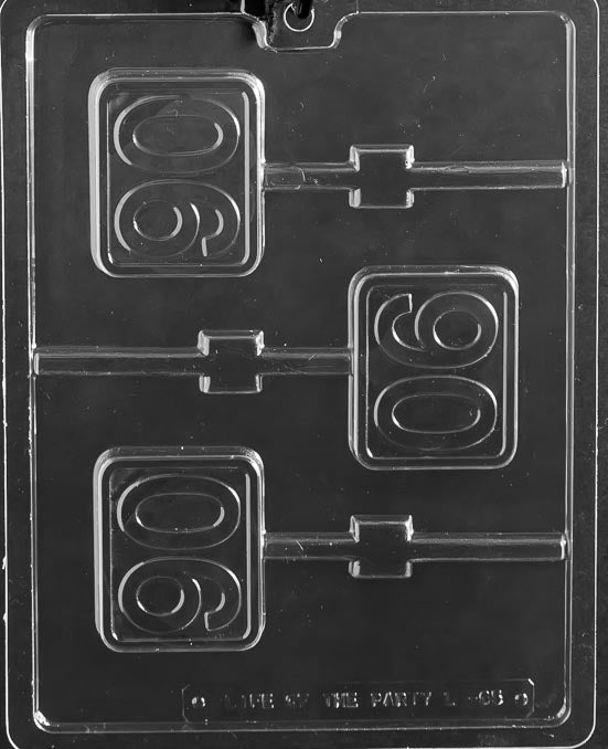Number Chocolate Molds