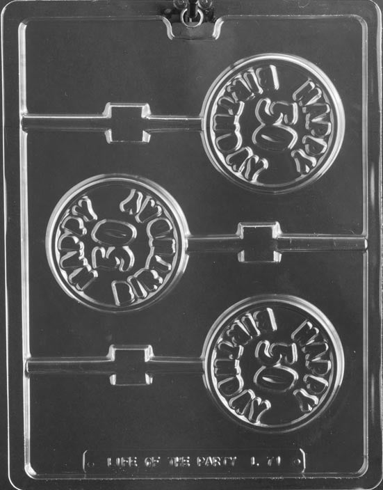 Number Chocolate Molds
