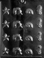 Sea Shell & Sea Life Chocolate Candy Molds