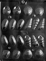 Sea Shell & Sea Life Chocolate Candy Molds