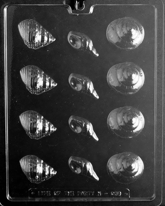 Sea Shell & Sea Life Chocolate Candy Molds