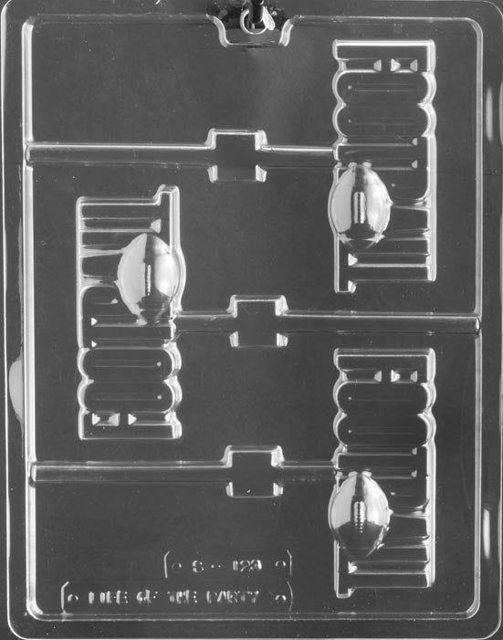 Sports Chocolate Molds