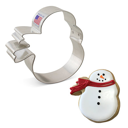 Snowman with Scarf
