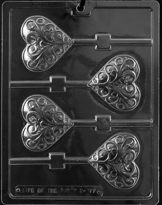 Heart and Love Chocolate Molds
