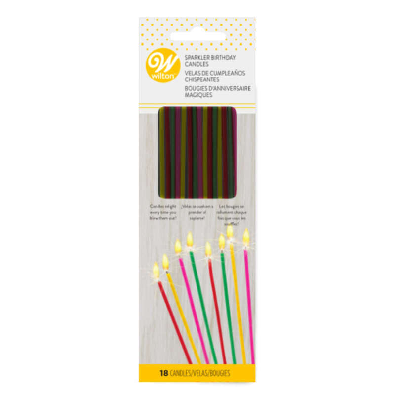Colorful Birthday Candles