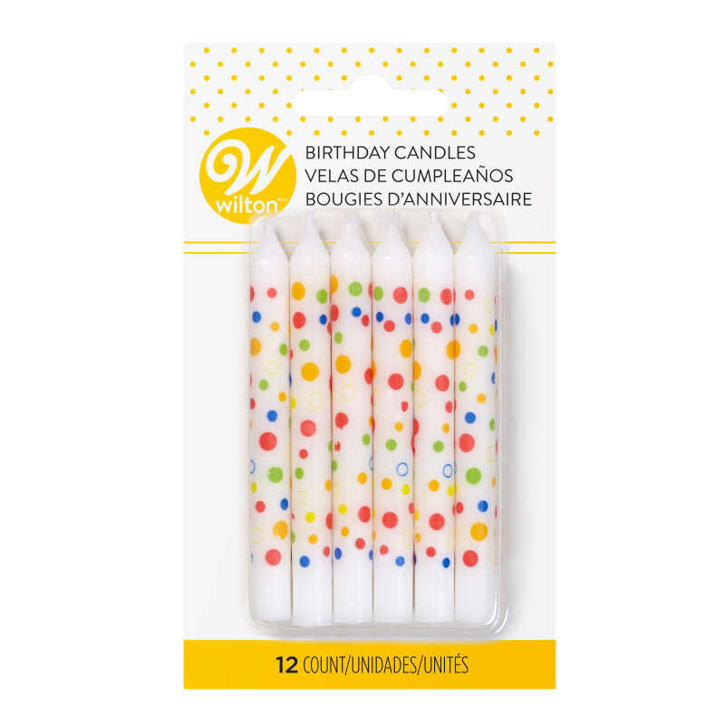 Colorful Birthday Candles
