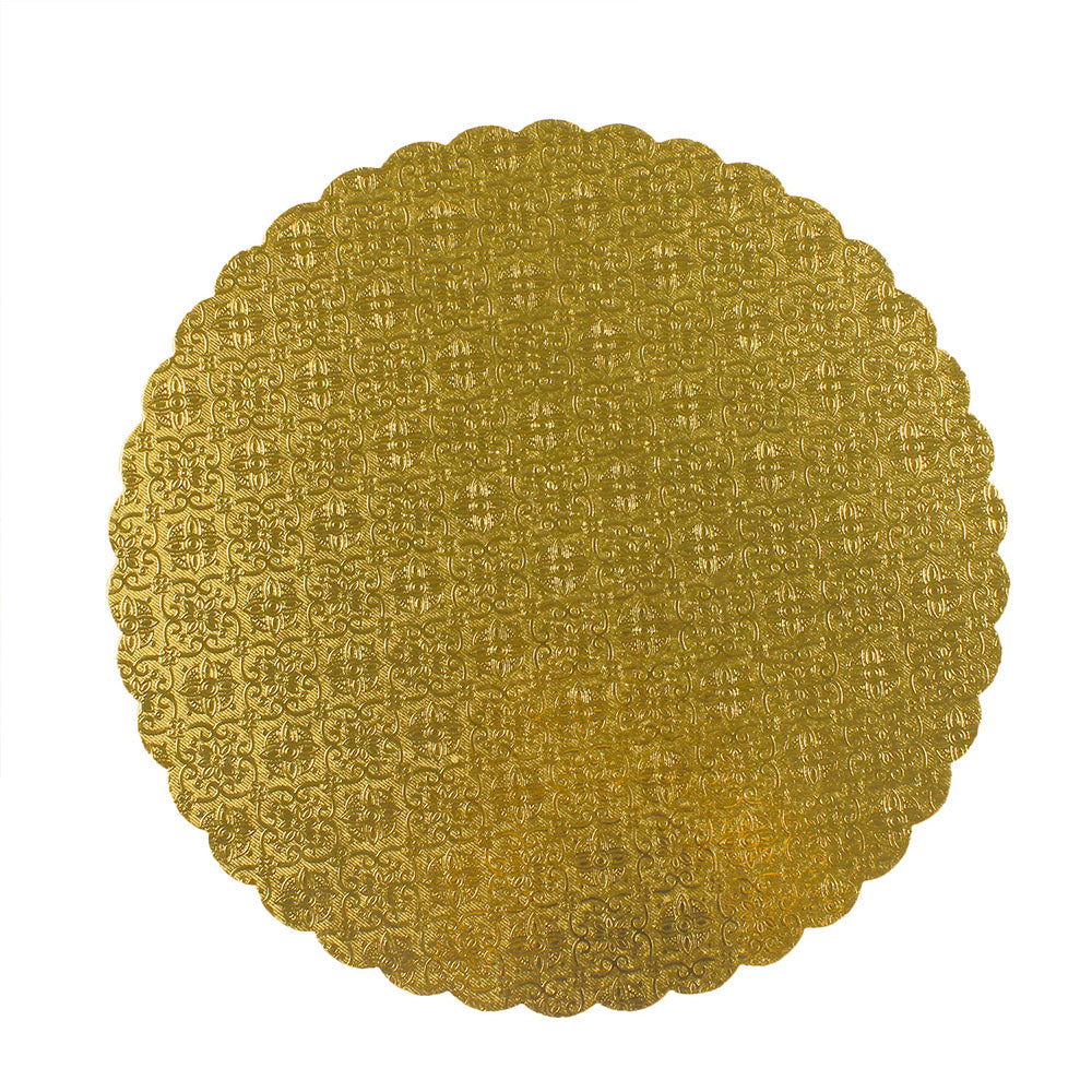 Cake Boards - Scalloped Edge Foil