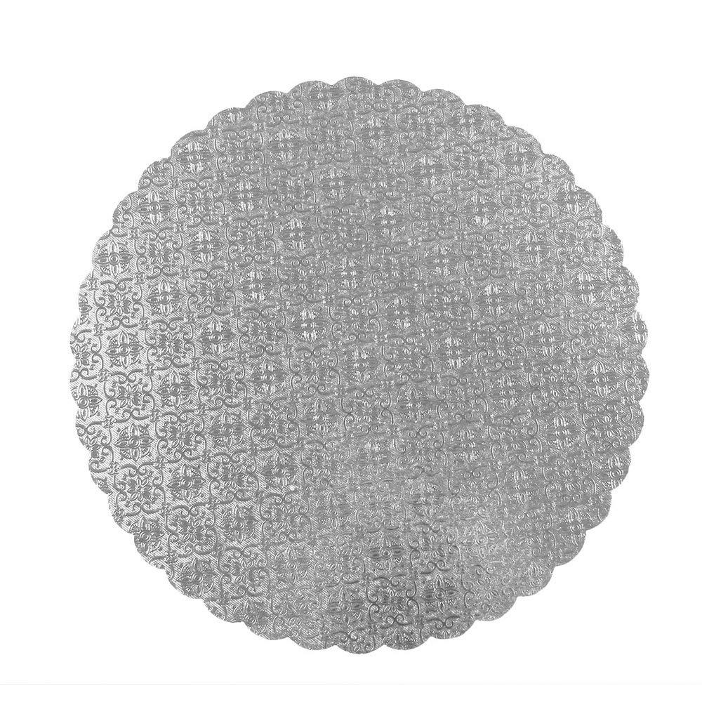 Cake Boards - Scalloped Edge Foil