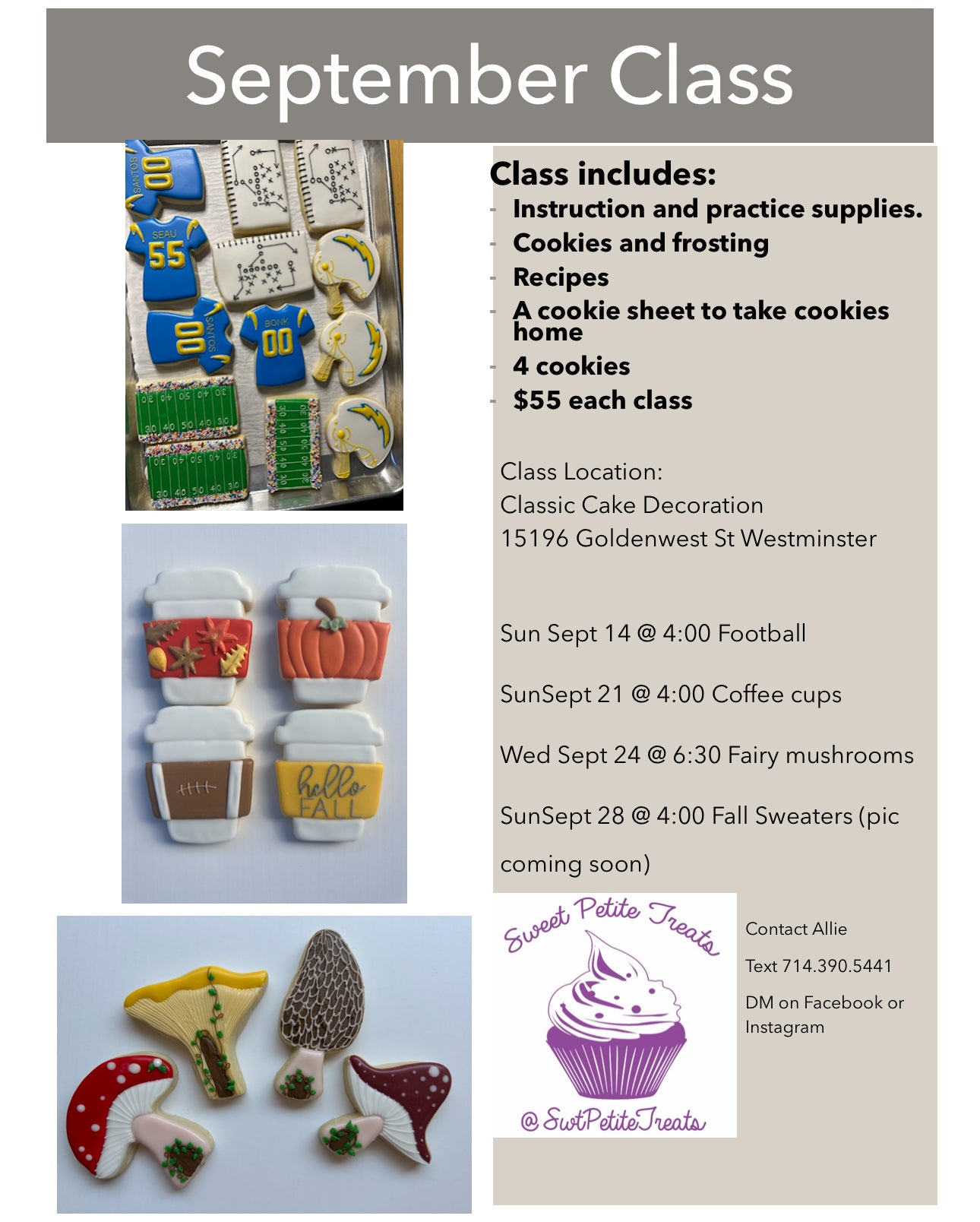 Cookie classes