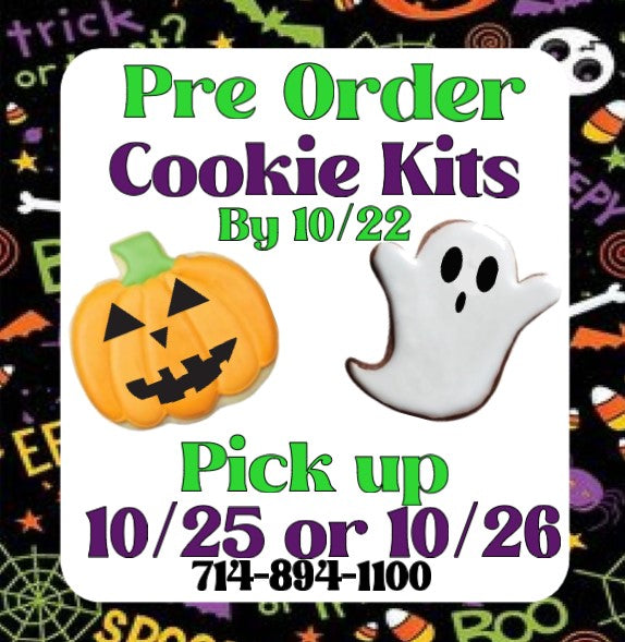 Halloween Cookie Kits