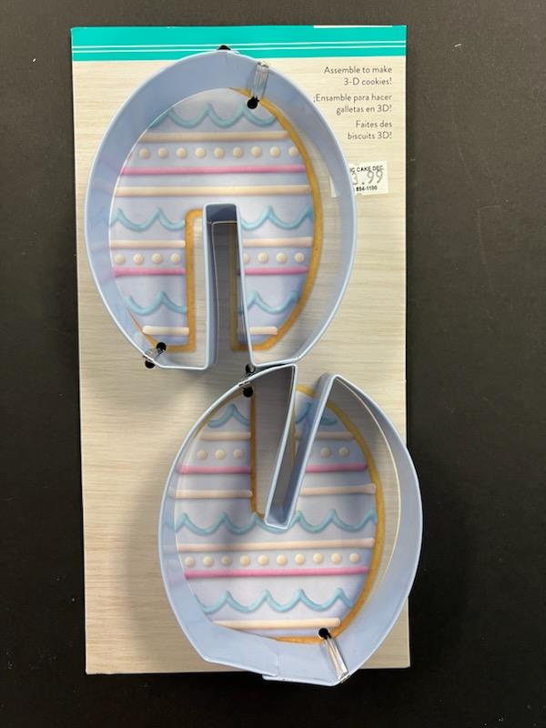 Easter 3 D cookie cutter