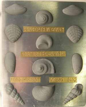 Sea Shell & Sea Life Chocolate Candy Molds
